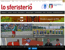 Tablet Screenshot of losferisterio.it